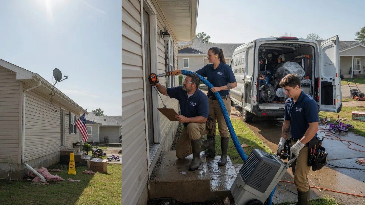Ceiling Water Damage Restoration in Montgomeryville, PA near me